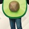 Avocado Adult Costume Funny Green Fruit Tunic with Seed Halloween Party Outfit